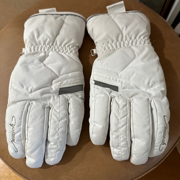 Reusch - Marisa Ski Gloves, size 7, women’s, white - Picture 1 of 4